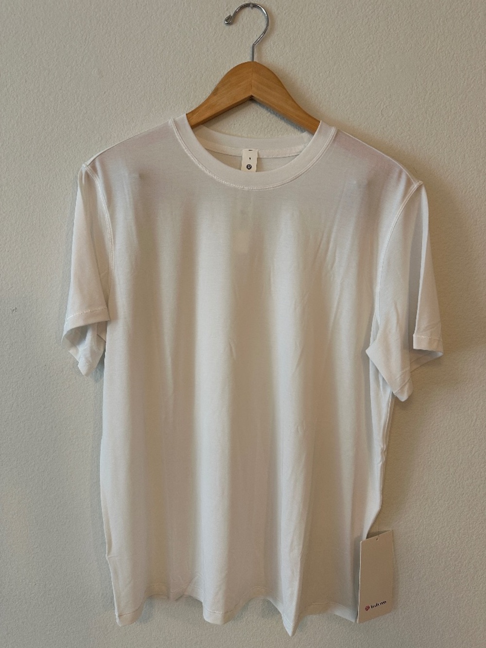 NWT Lululemon Jersey Training Short Sleeve White LW3HQUS